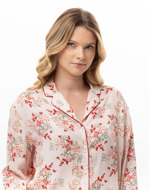 Pyjama boutonné en viscose GEORGIA Multicolore