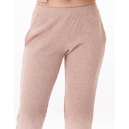 Lurex knitted homewear set KELLY Pink | Lingerie le Chat