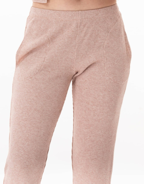 Lurex knitted homewear set KELLY Pink