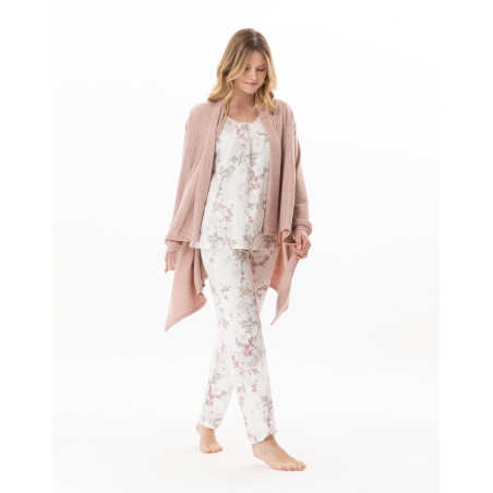 Pyjama en coton modal KELLY Multicolore | Lingerie le Chat