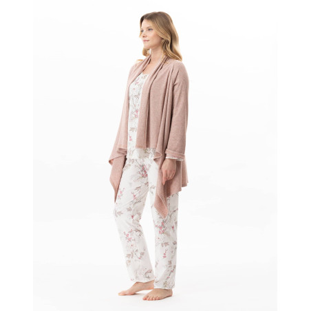 Lurex knit jacket KELLY Pink | Lingerie le Chat