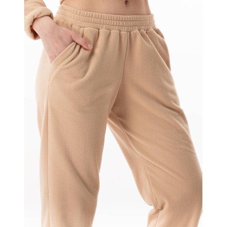 Ensemble homewear en micropolaire LINETTE Caramel | Lingerie le Chat