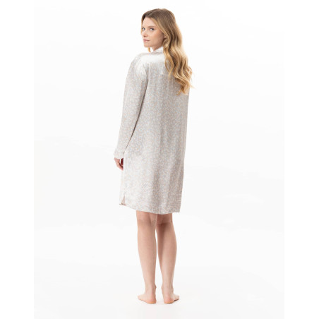 Viscose nightshirt LINETTE Multicolor | Lingerie le Chat
