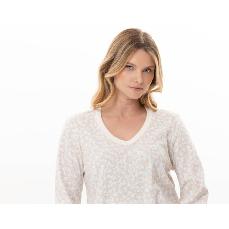Cotton pyjamas LINETTE Multicolor | Lingerie le Chat