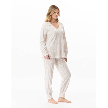 Cotton pyjamas LINETTE Multicolor | Lingerie le Chat