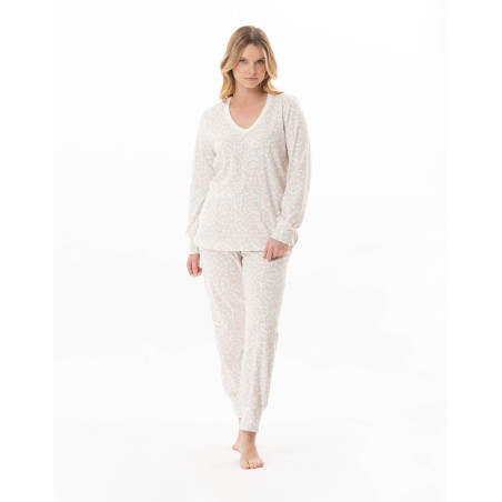 Cotton pyjamas LINETTE Multicolor | Lingerie le Chat
