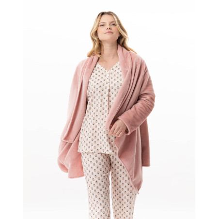 Pyjama en coton modal TEA TIME Multicolore | Lingerie le Chat