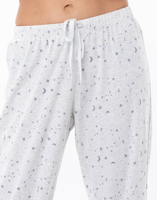 Pyjama en coton LUNA Gris Chine