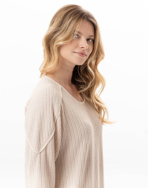 Knitted dress SHETLAND Beige