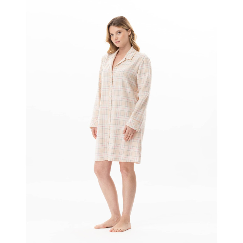 Cotton nightshirt MONTAUK Multicolor | Lingerie le Chat
