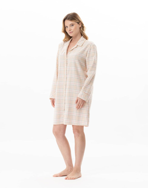 Cotton nightshirt MONTAUK Multicolor | Lingerie le Chat