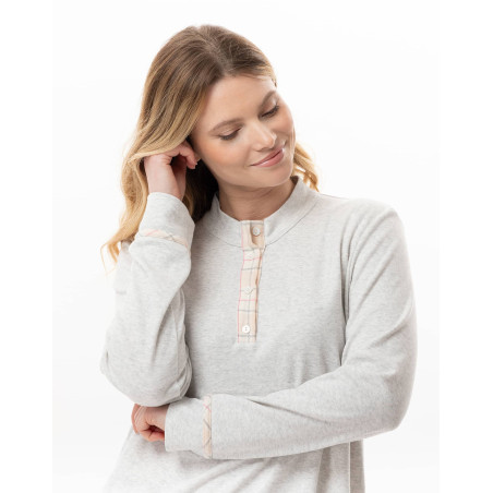 Pyjama en coton MONTAUK Multicolore | Lingerie le Chat