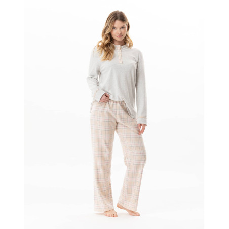 Pyjama en coton MONTAUK Multicolore | Lingerie le Chat