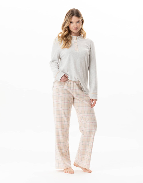 Pyjama en coton MONTAUK Multicolore | Lingerie le Chat