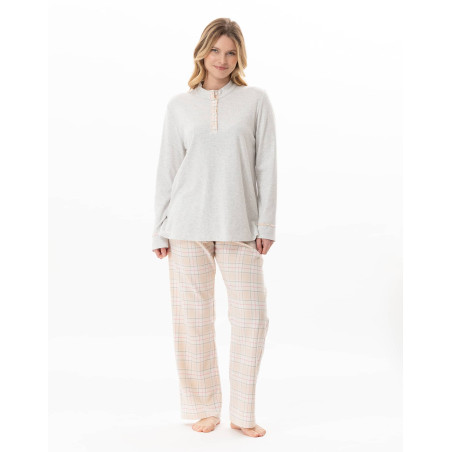 Pyjama en coton MONTAUK Multicolore | Lingerie le Chat