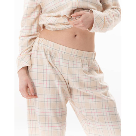Pyjama boutonné en coton MONTAUK Multicolore | Lingerie le Chat