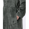 Veste zippée en peluche flanelle ESSENTIEL Lichen