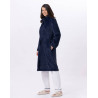 Veste zippée en peluche flanelle ESSENTIEL Marine