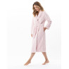 Peignoir croisé effet tressé ESSENTIEL Bois De Rose