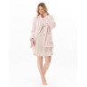 Veste boutonnée effet tressé ESSENTIEL Bois De Rose