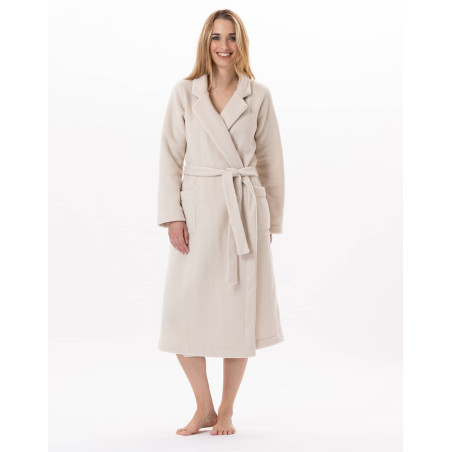 Dressing gown ESSENTIEL H65A Beige | Le Chat