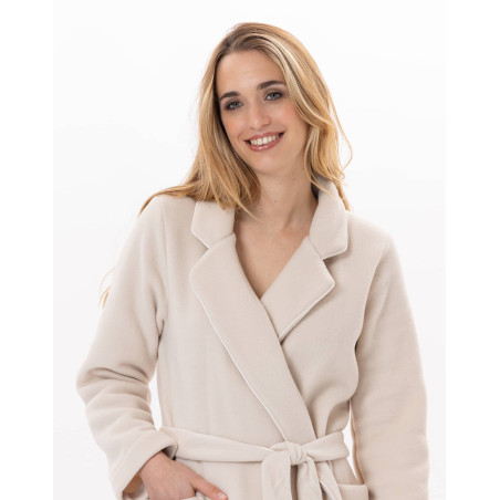 Dressing gown ESSENTIEL H65A Beige | Le Chat