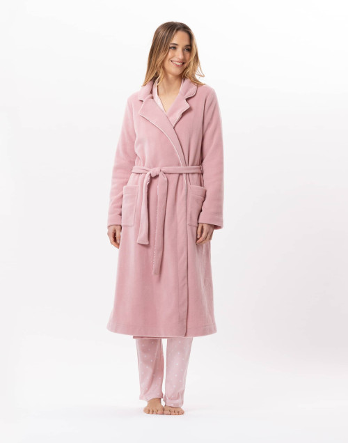 Dressing gown ESSENTIEL H65A Blush