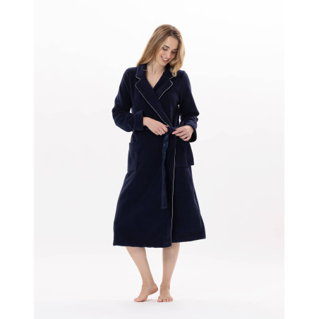 Peignoir ESSENTIEL H65A Marine | Le Chat