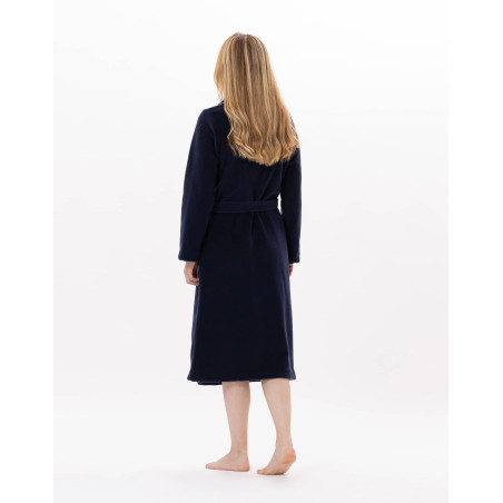 Dressing gown ESSENTIEL H65A Navy | Le Chat