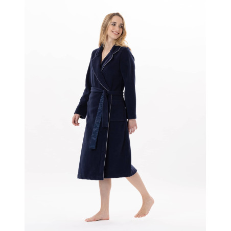 Peignoir ESSENTIEL H65A Marine | Le Chat