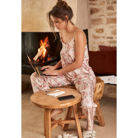 Pyjama en viscose GEORGIA Multicolore | Lingerie le Chat