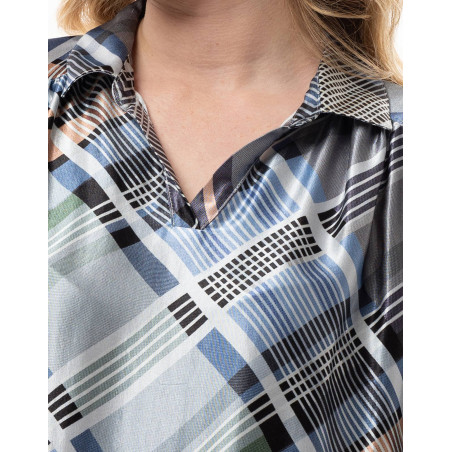 Chemise de nuit en viscose BRADLEY Multicolore | Lingerie le Chat