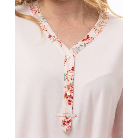 Pyjama en coton GEORGIA Rose | Lingerie le Chat