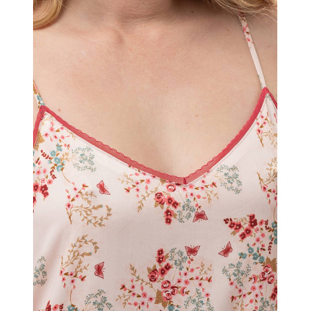 Nuisette en viscose GEORGIA Multicolore | Lingerie le Chat