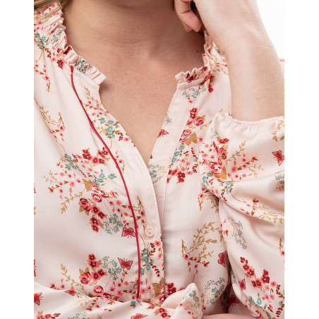 Liquette en viscose GEORGIA Multicolore | Lingerie le Chat
