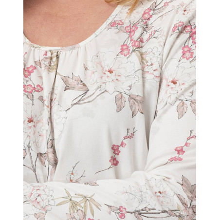 Pyjama en coton modal KELLY Multicolore | Lingerie le Chat