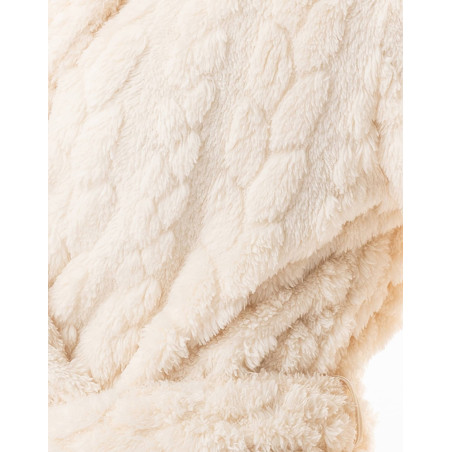 Fancy crossed dressing gown ESSENTIEL Ecru | Lingerie le Chat