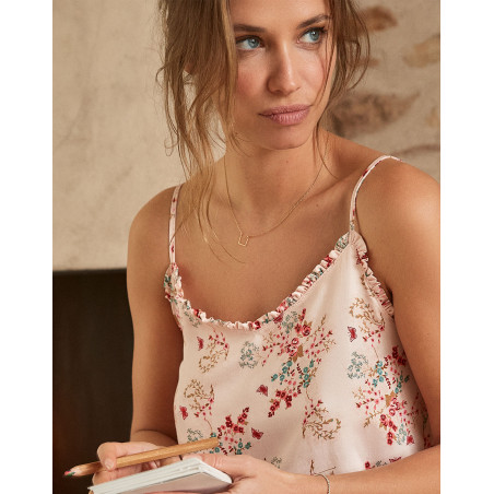 Pyjama en viscose GEORGIA Multicolore | Lingerie le Chat