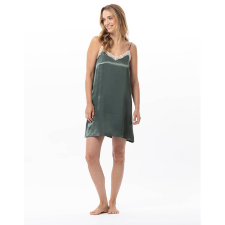 Nuisette en viscose DARCY Lichen | Lingerie le Chat
