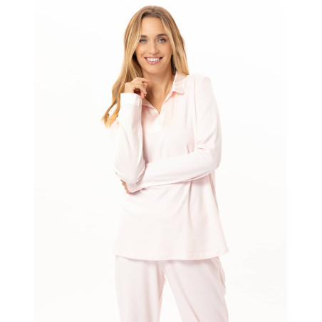 Cotton pyjamas ANDY Pink | Lingerie le Chat
