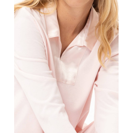 Pyjama en coton ANDY Rose | Lingerie le Chat