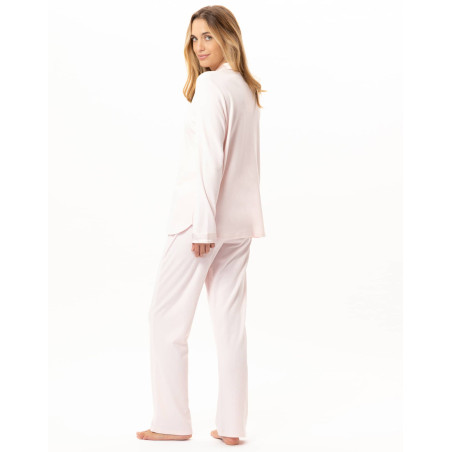 Pyjama en coton ANDY Rose | Lingerie le Chat
