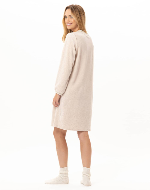 Robe en velours COUNTRY Beige Chine