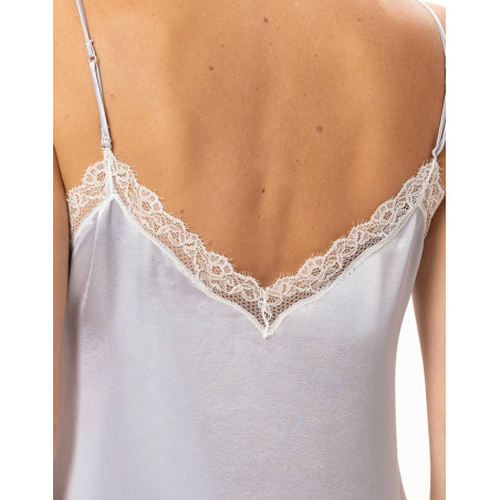 Nuisette en viscose DARCY Perle | Lingerie le Chat