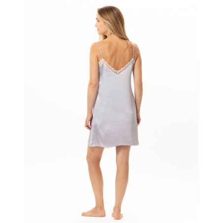 Nuisette en viscose DARCY Perle | Lingerie le Chat