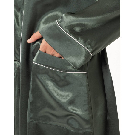 Peignoir en viscose DARCY Lichen