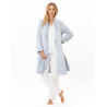 Veste en peluche flanelle ESSENTIEL Ciel