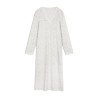 Long cotton nightdress LUNA Grey China