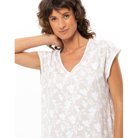 Modal Cotton Nightdress SIESTA | Le Chat