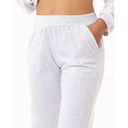 Velvet Homewear Set RELAX Grey | Le Chat